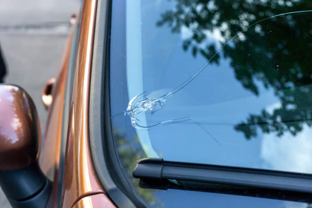 crack in windshield